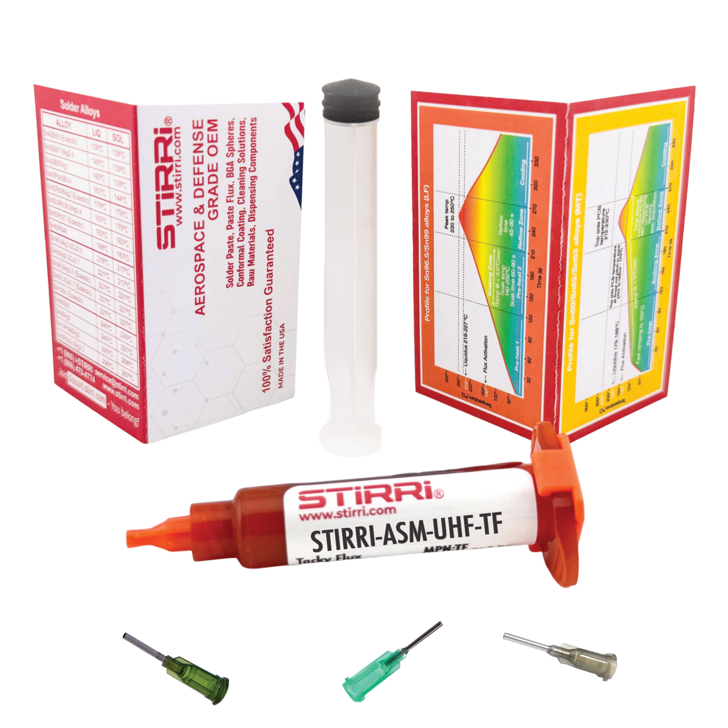Flujo de soldadura pegajoso universal sin limpieza STIRRI-ASM-TF para ensamblaje automatizado (ROL0)