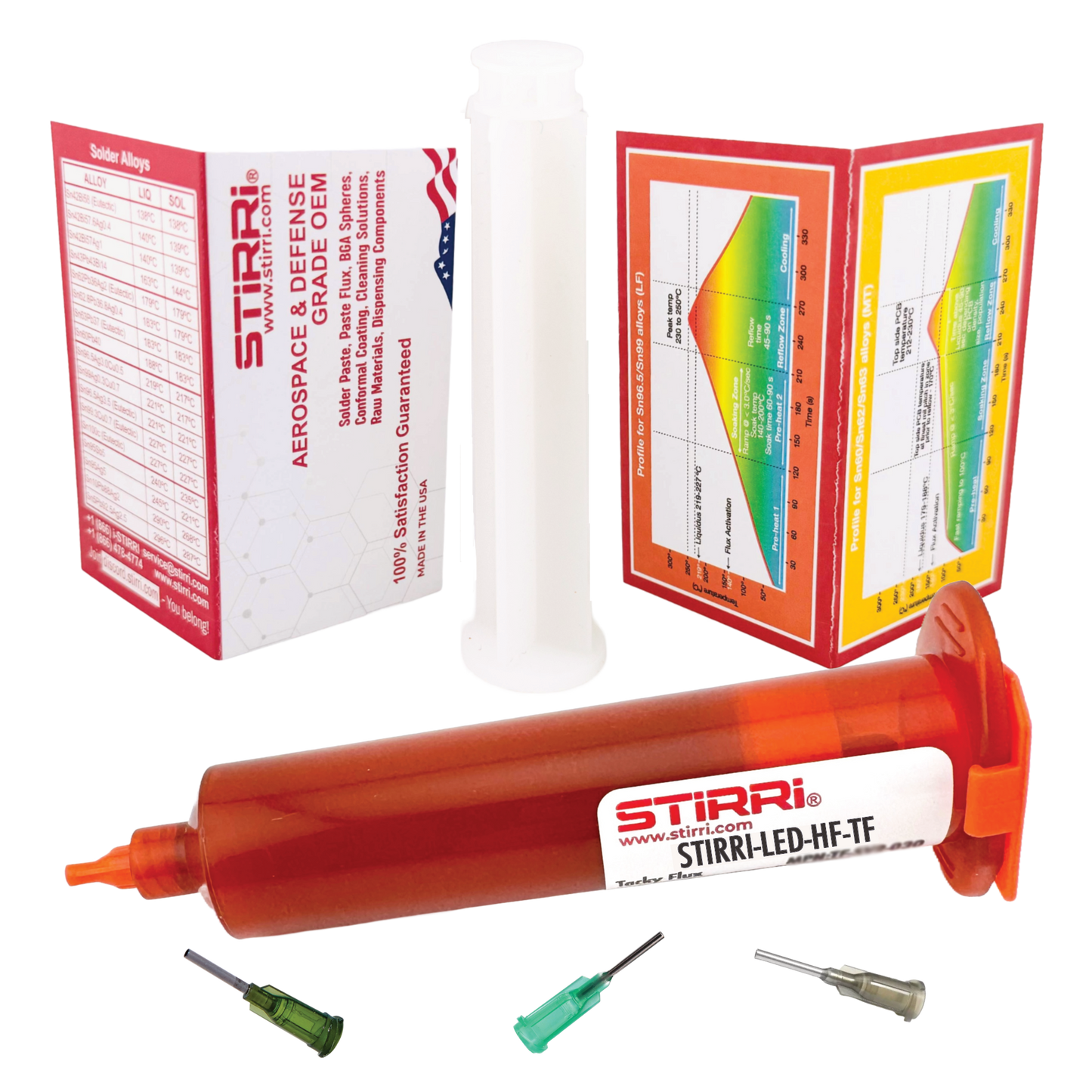 STIRRI-LED-HF-TF bleifreies, halogenfreies No-Clean-Lötklebepastenflussmittel auf Kolophoniumbasis (ROL0)